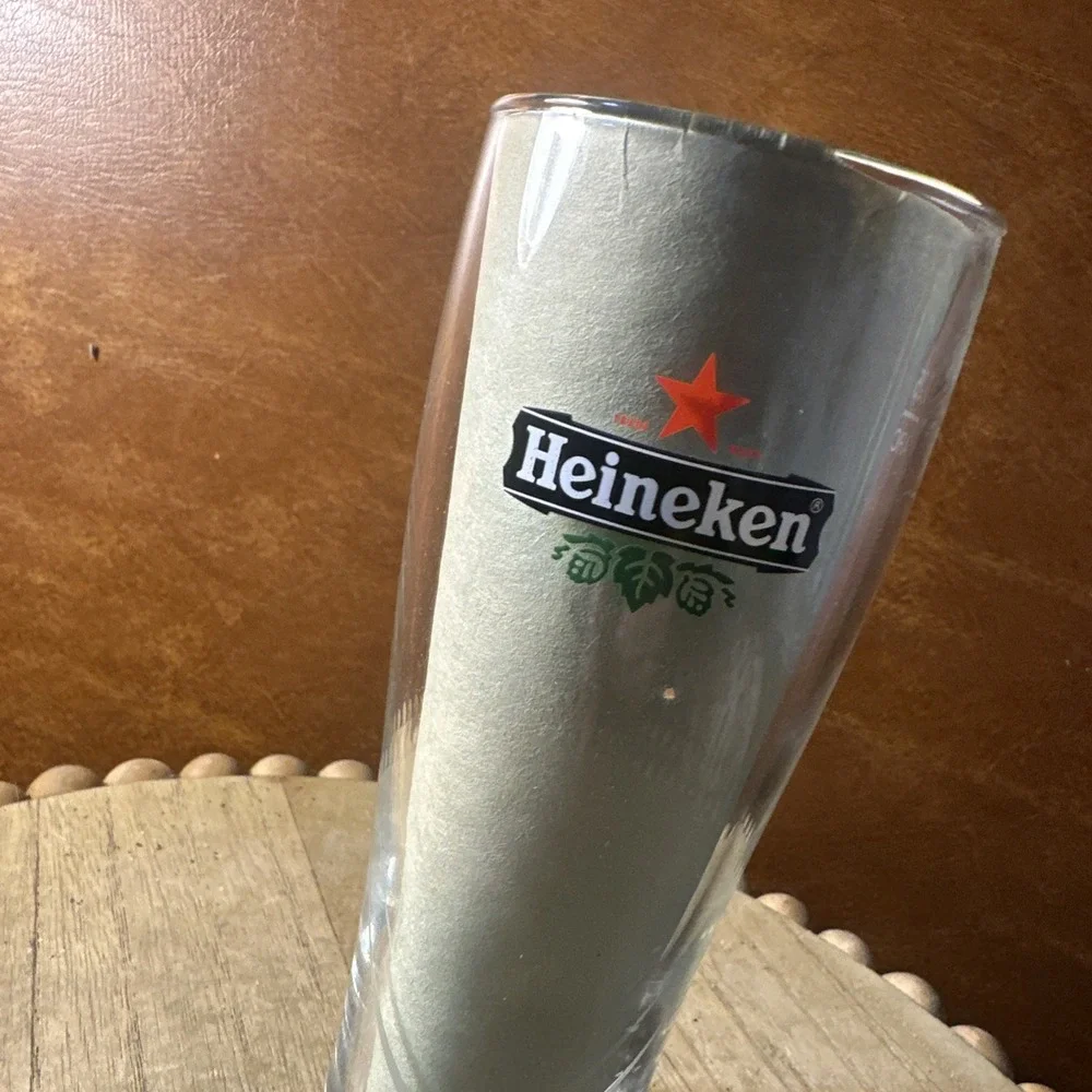 Heineken Tall Beer Glass 6.5X2.5